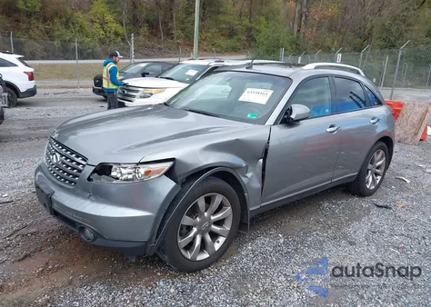 2004 Infiniti Fx45 из США, поврежденный, VIN JNRBS08W54X401889